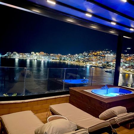 Apartament Seaview Golden Penthouse Saranda Zewnętrze zdjęcie